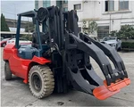 Hanzhi Original Nyiv Ob txhais tes Forklift 7fd50 Counter Balanced Diesel Forklift
