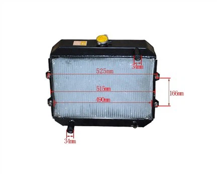 Forklift Aluminium Txias Radiator Siv Rau Mitsubishi